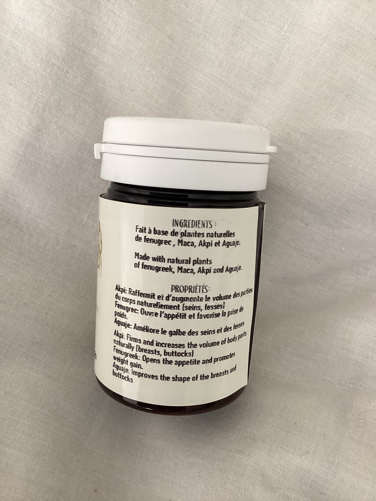 BOBARABA AND BUTTOCKS VOLUME CAPSULES
