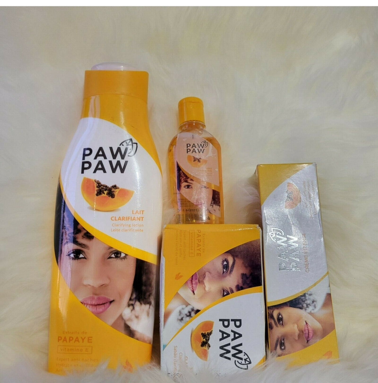 CLARIFYING BODY CARE RANGE WITH PAPAYA RICH IN VITAMIN E “PAW PAW”