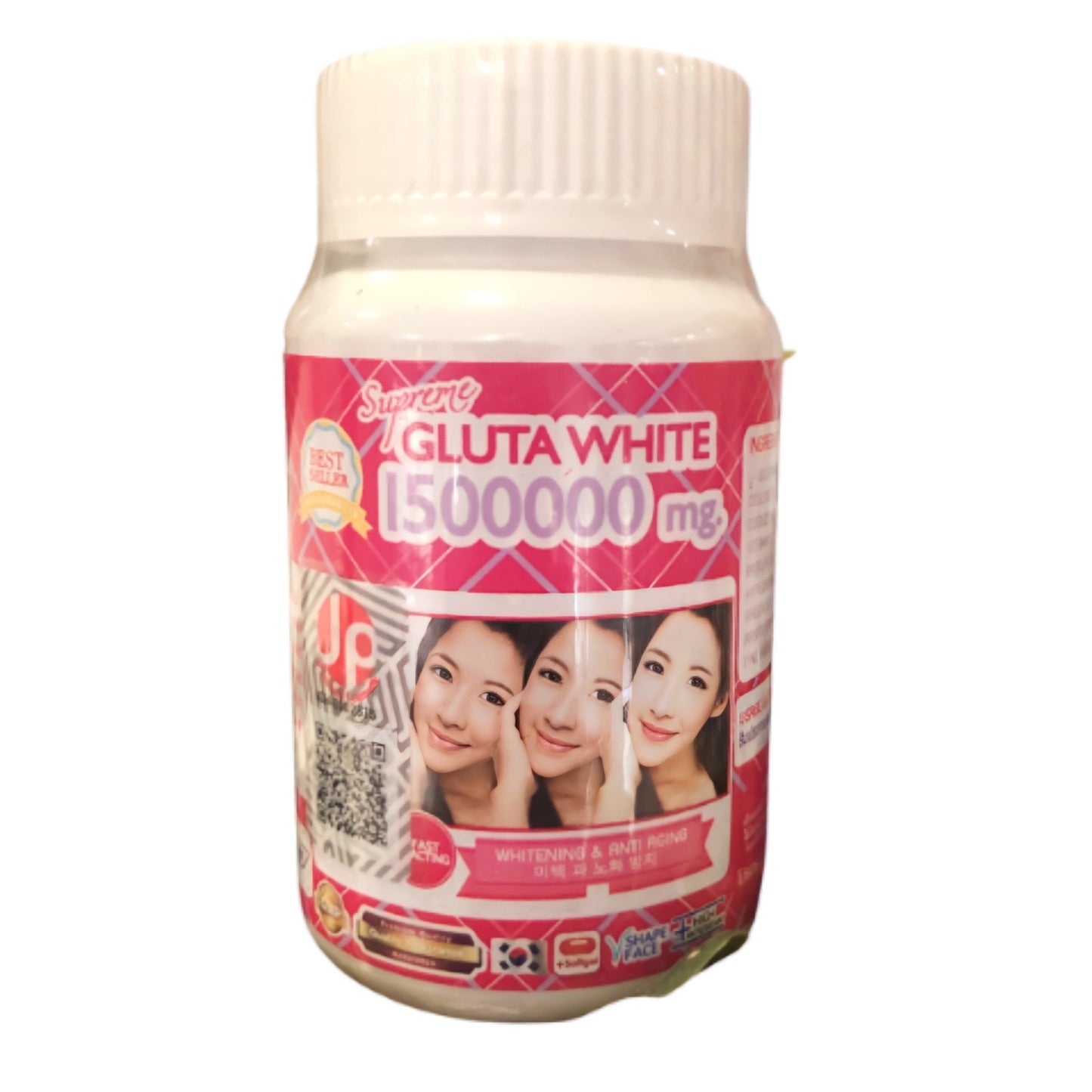 SUPREME GLUTA WHITE 1500000mg FAST ACTING 