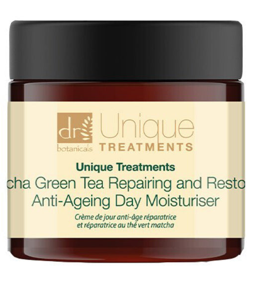 Crème de jour anti-âge réparatrice -thé vert matcha - peaux matures 60 ml / Anti-ageing repair day cream - matcha green tea - mature skin 60 ml