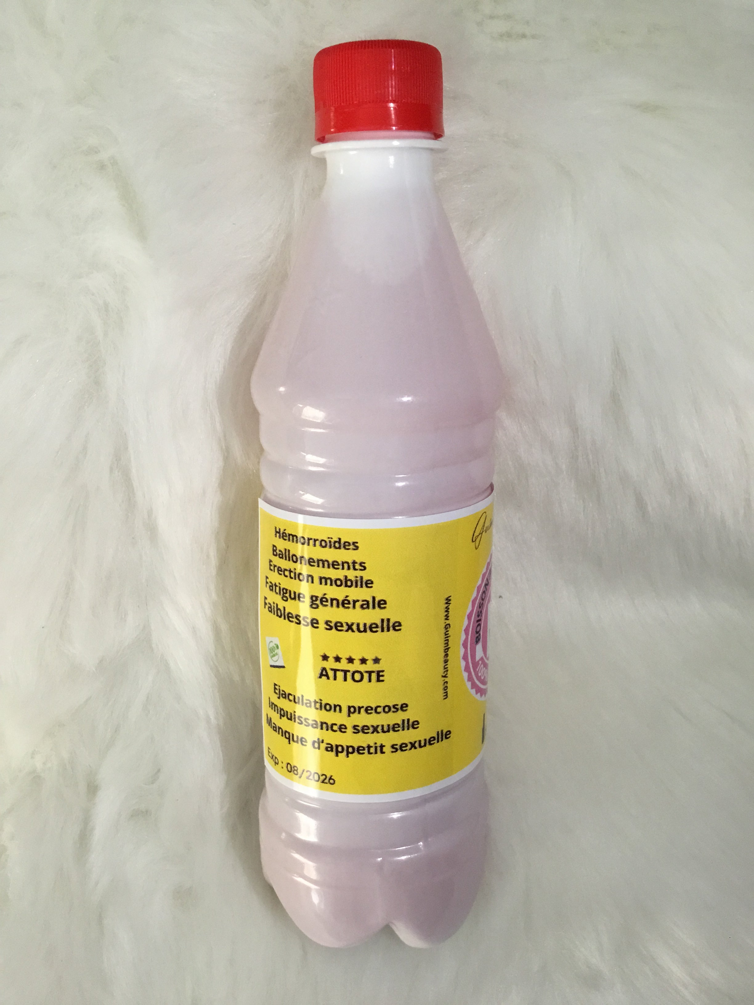 APHRODISIAC DRINK ATTOTE SEXUAL BOOSTER 500 ml Guimbeauty