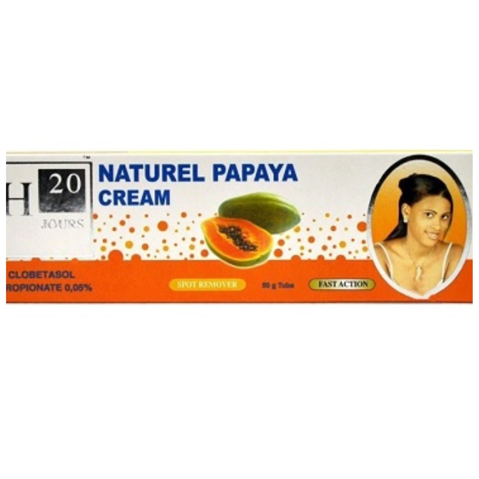 H20 Naturel Papaya cream