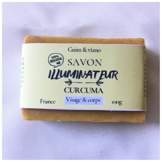 Savon illuminateur au Curcuma 100g