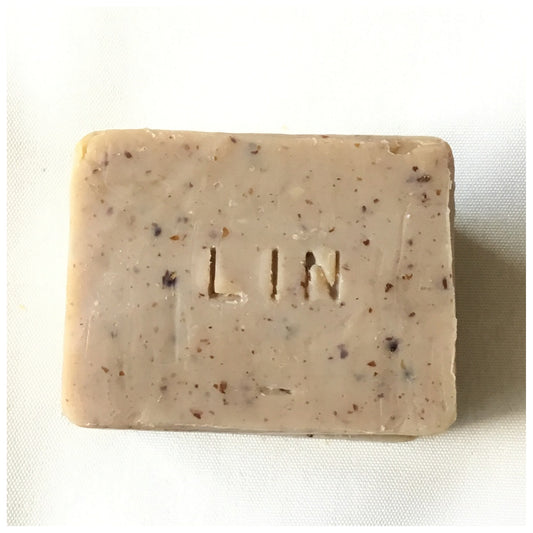 Savon exfoliant au lin 100g