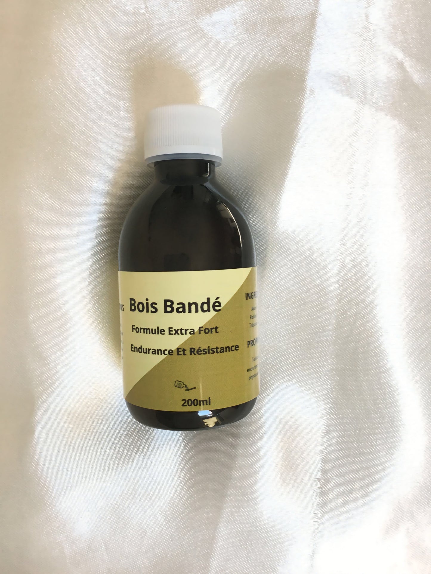 BOIS BANDE Sirop Formule extra-forte renforcée au Tribulus 200ml Saveur Vanille