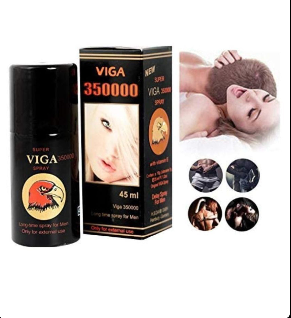 SUPER VIGA SPRAY Viga SUPER 350000 SPRAY RETARDER L’EJACULATION  PRÉCOCE 45 ml