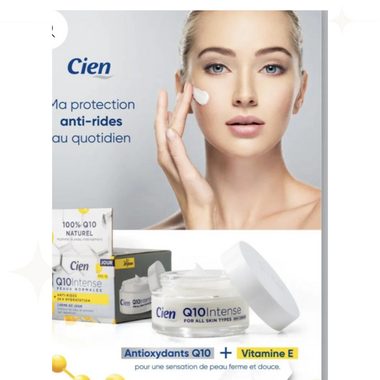 Cien Anti-Wrinkle Day Cream Hyaluronic Acid &amp; Vitamin E 50ml