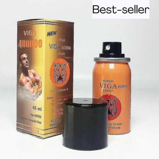 SUPER VIGA 400000 DELAY SPRAY ÉJACULATION PRÉCOCE POUR HOMME 45 ML.