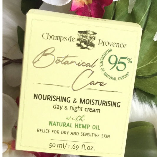 NOURISHING AND MOISTURIZING CREAM NIGHT AND DAY - CHAMPS DE PROVENCE - BOTANICAL - 50 ml