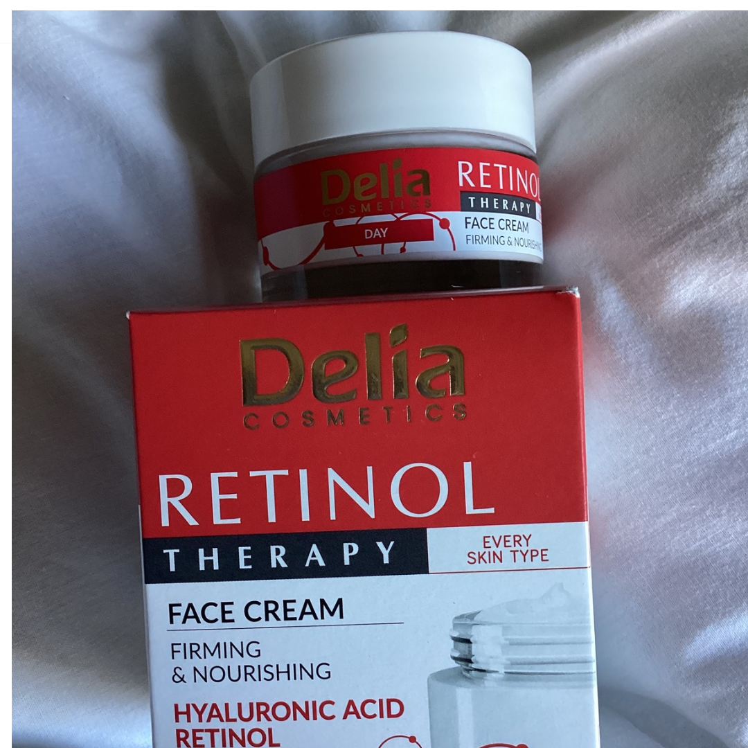 DELIA RETINOL THERAPY CRÈME VISAGE ANTI RIDES NOURRISSANTE HYDRATATION 50 ml/ DELIA RETINOL THERAPY NOURISHING ANTI-WRINKLE FACE CREAM 50 ml