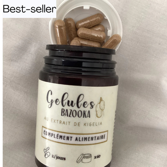 GÉLULES BAZOOKA XXL 100% NATUREL HOMME 60 Gélules / BAZOOKA XXL CAPSULES 100% NATURAL