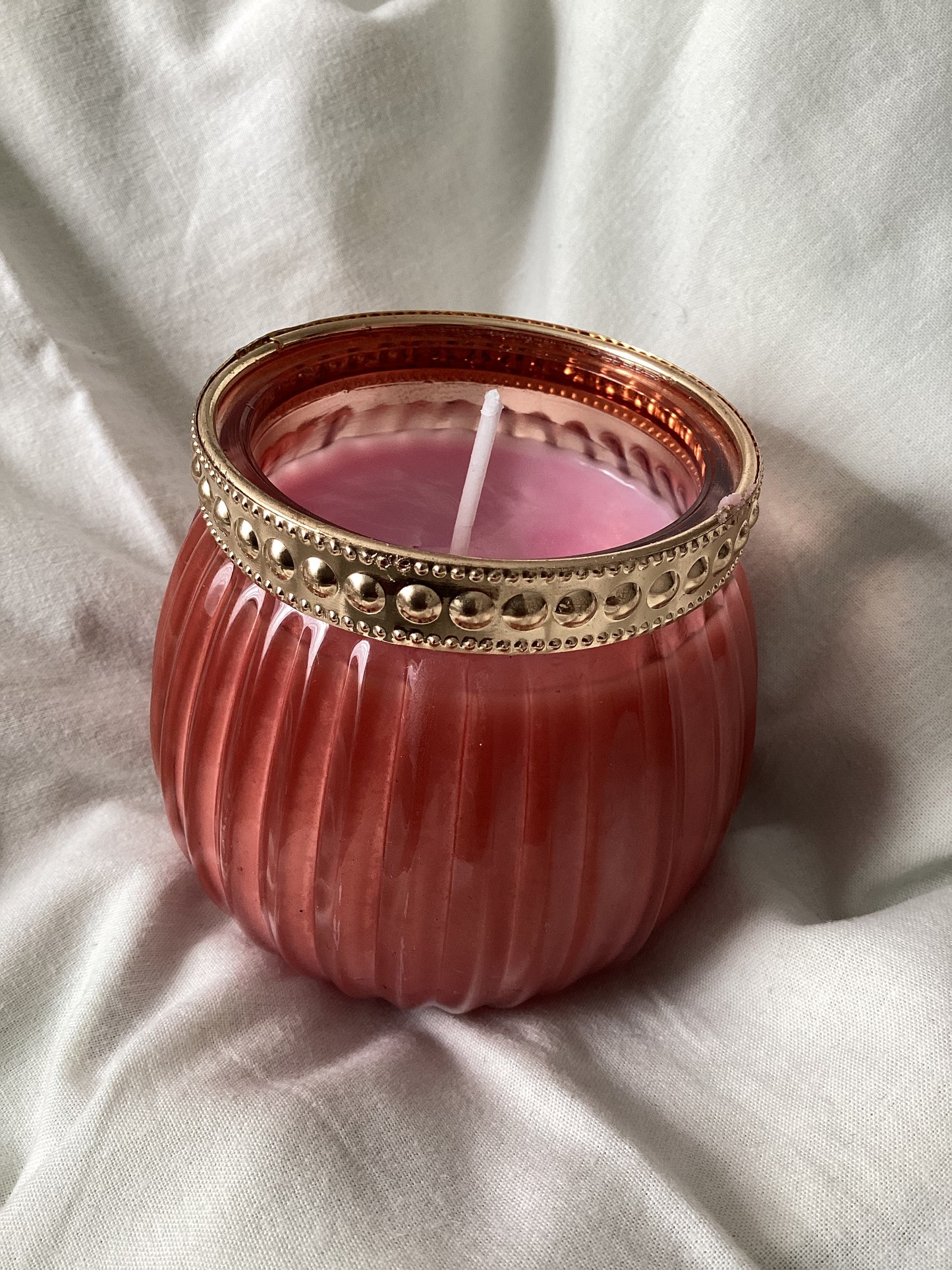 SCENTED CANDLE ROSE AND HIBISCUS