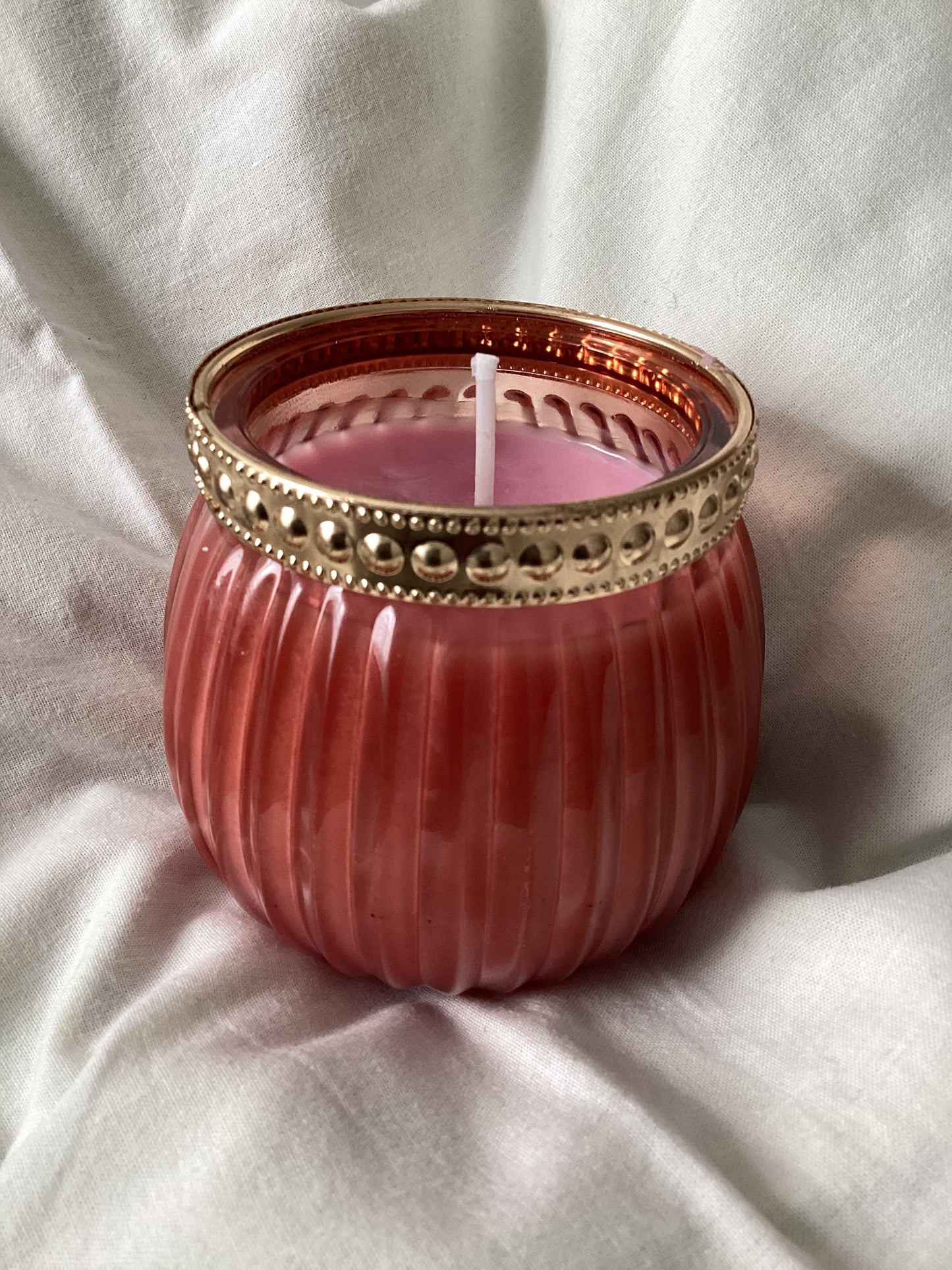 SCENTED CANDLE ROSE AND HIBISCUS